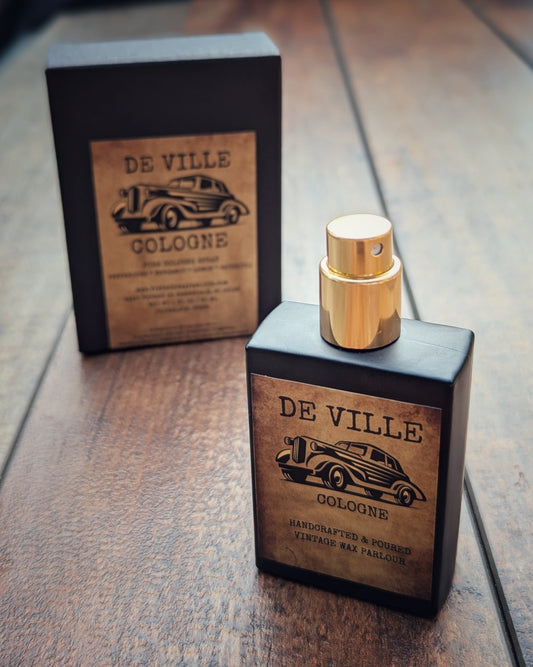 Vintage Hand poured Cologne