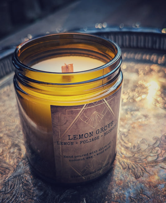 Vintage-Inspired Candle Wooden Wick